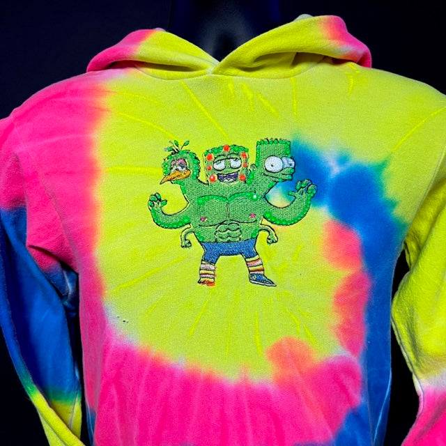 THREE HEADED MONSTER HOODIE