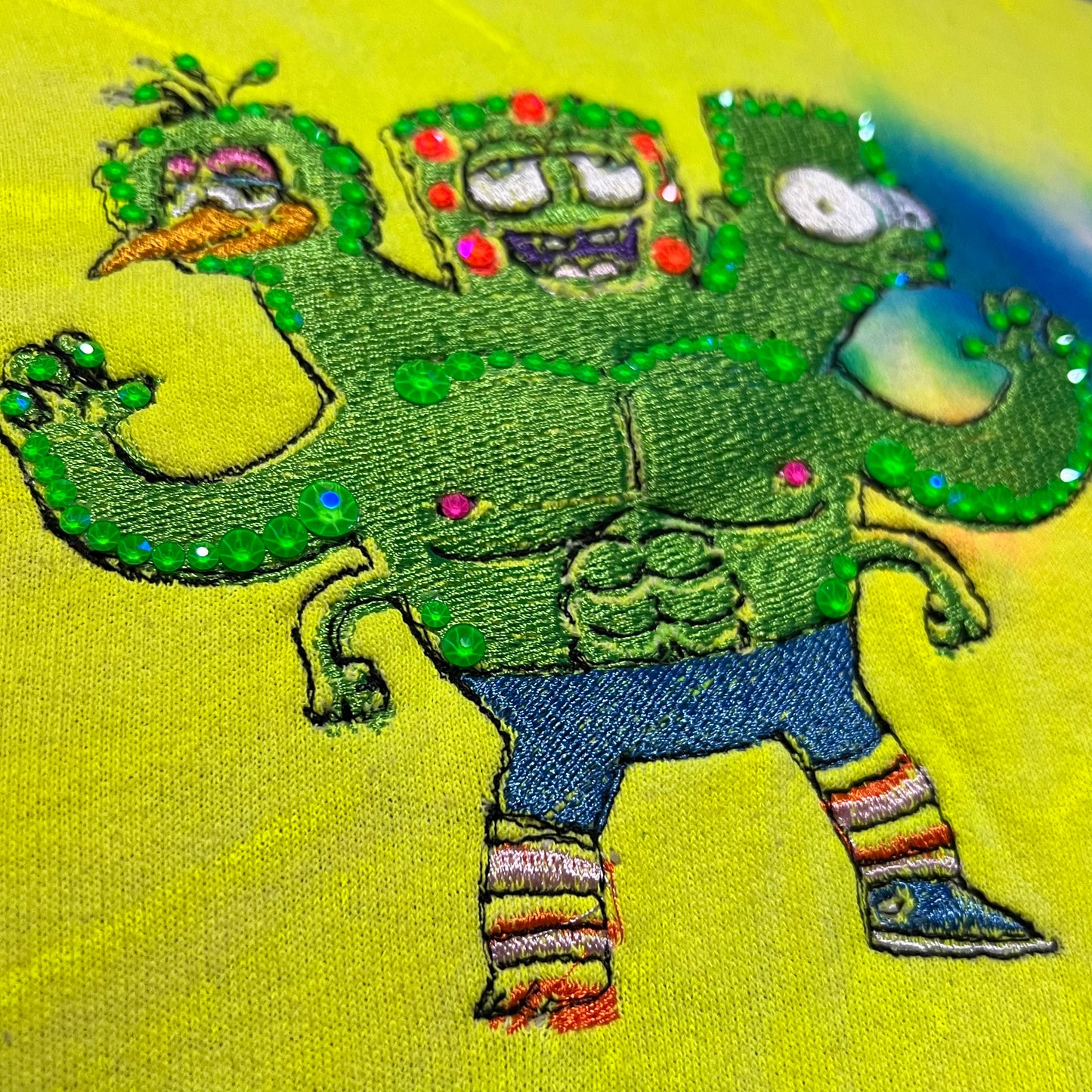 THREE HEADED MONSTER HOODIE