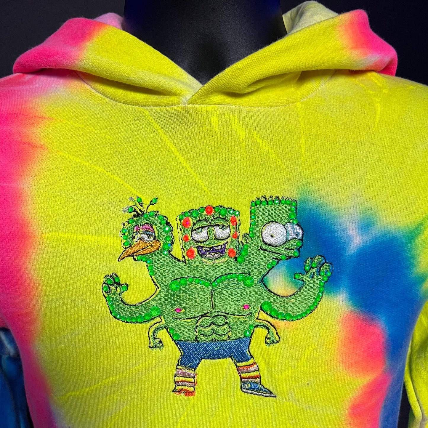 THREE HEADED MONSTER HOODIE