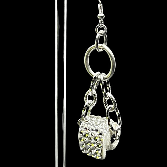 TOILET TISSUE EARRING